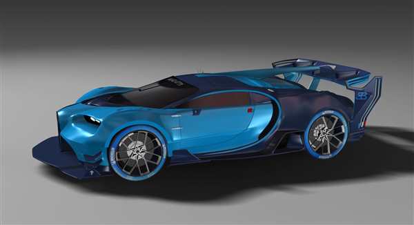 Раскраска Бугatti Vision Gran Turismo Ваши Руки Настройки Мечты