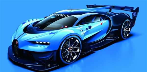 Раскраска Бугatti Vision Gran Turismo Ваши Руки Настройки Мечты