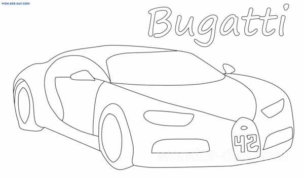 Раскраска Бугatti Vision Gran Turismo Ваши Руки Настройки Мечты