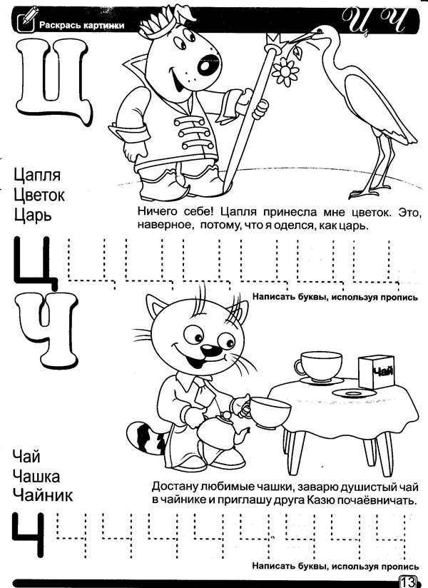 Буква ц