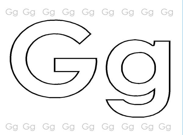 Буква g в английском