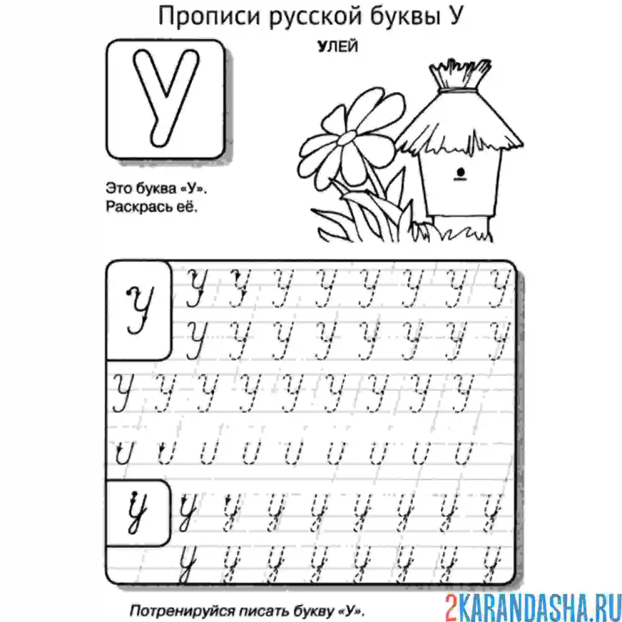 Прописи для дошколят буквы