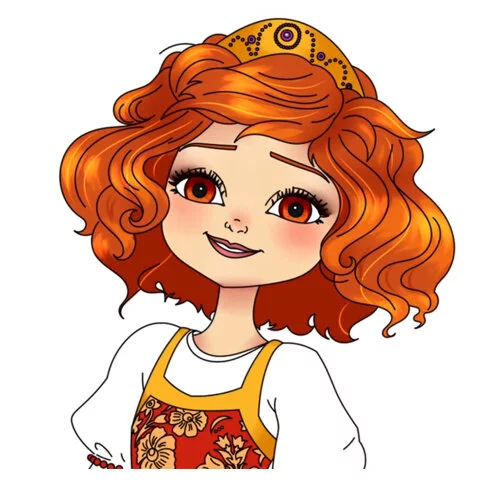 Раскраски для девочек царевны