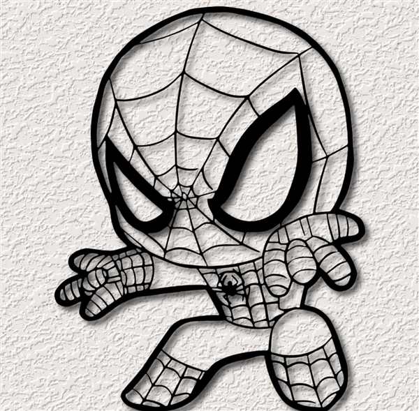 Spider man Marvel раскраска