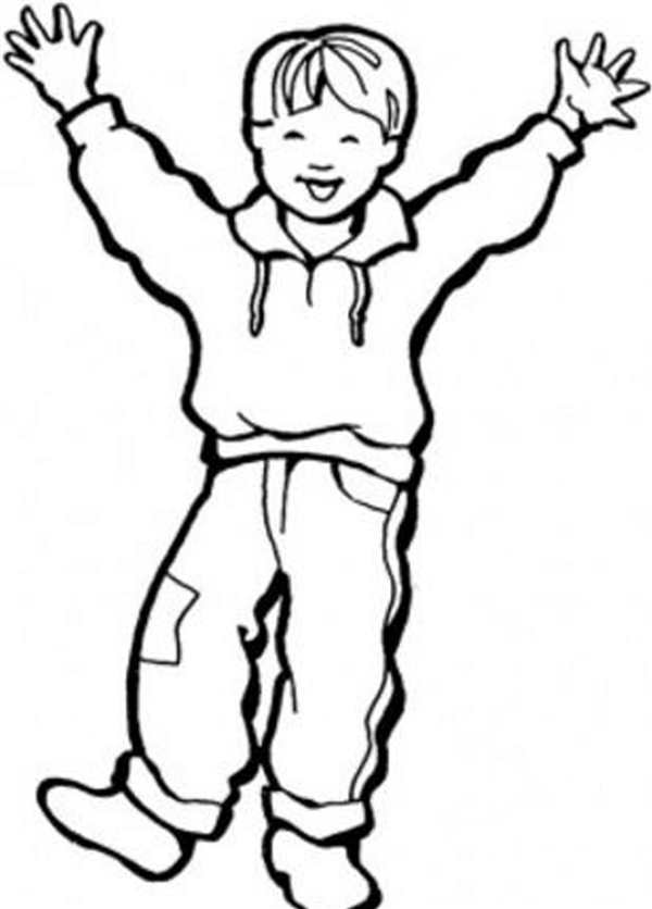Раскраска ЧеловекCreative Coloring for Fun