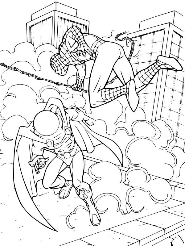 Frank cho Spider man