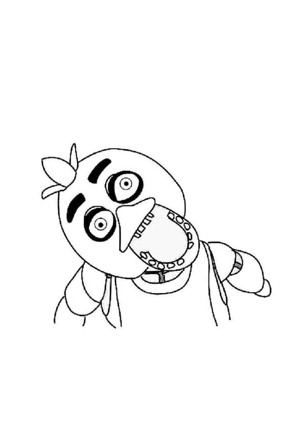 FNAF раскраска