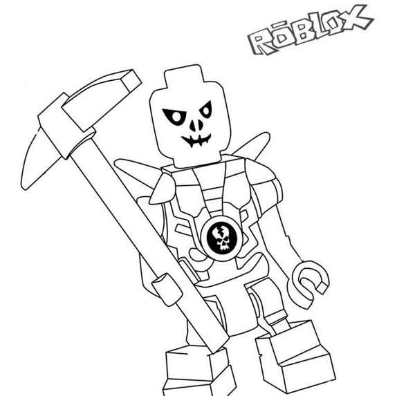 Roblox раскраска