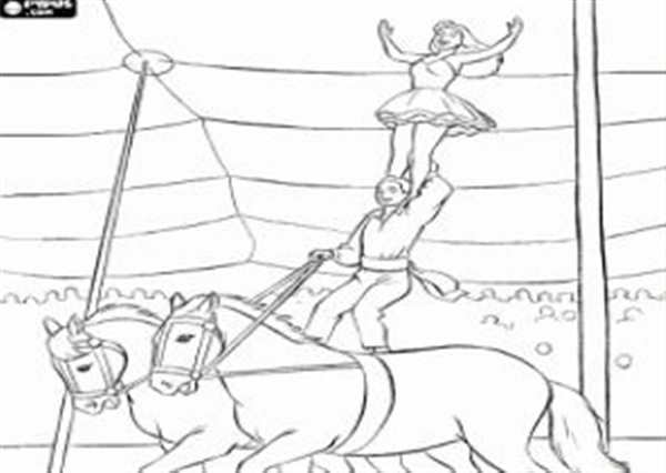 Театр раскраска для детей