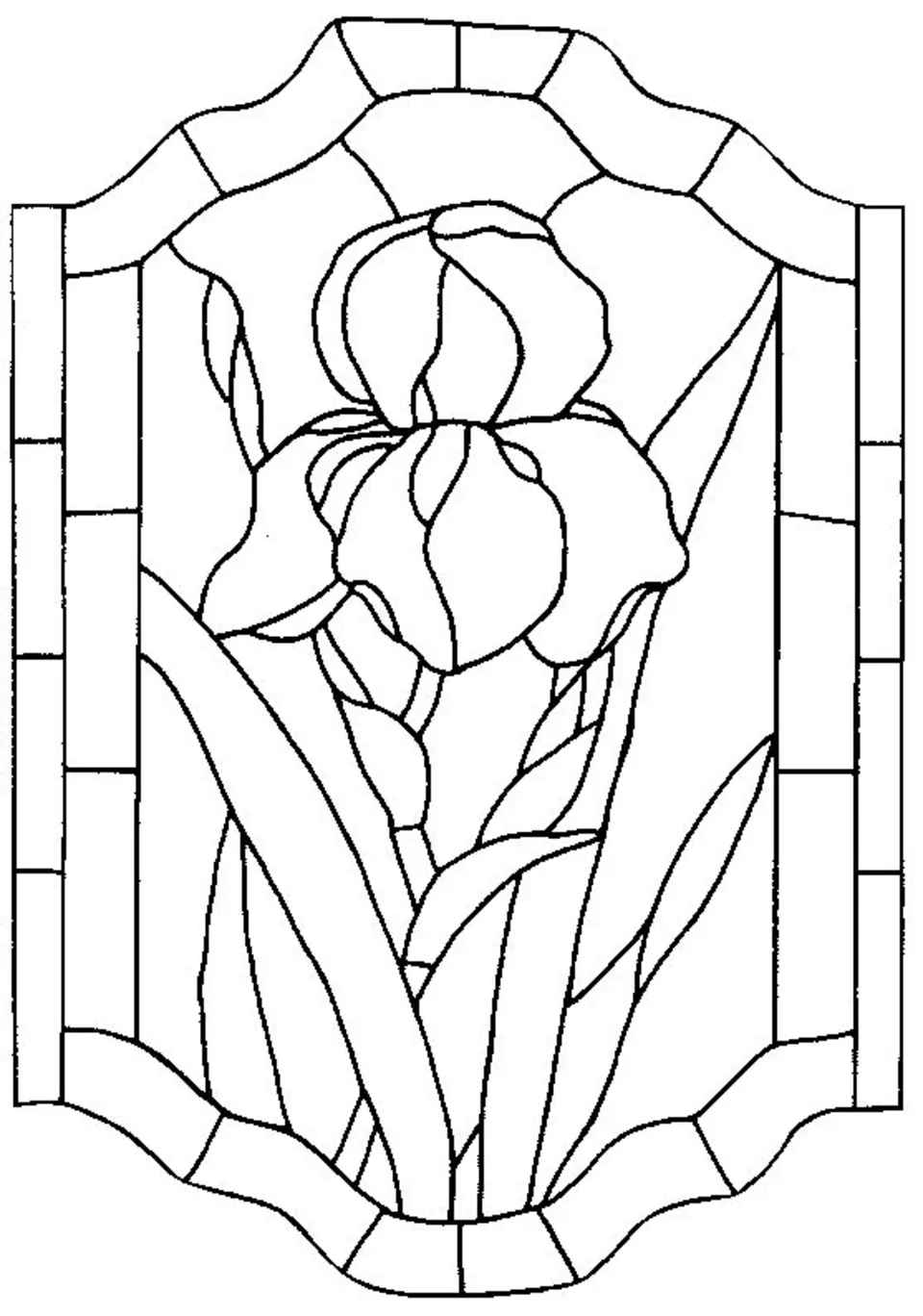 Эскиз витража