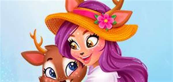Enchantimals куклы раскраска