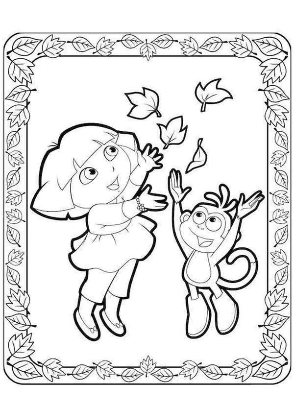 Dora the Explorer Coloring book