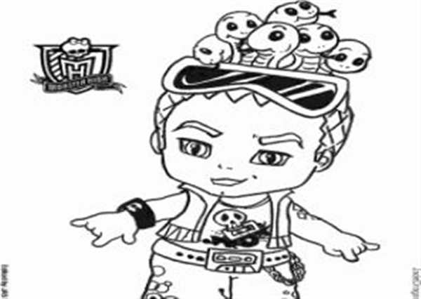 Раскраска Дейдalus Сын Медузы и Горгоны