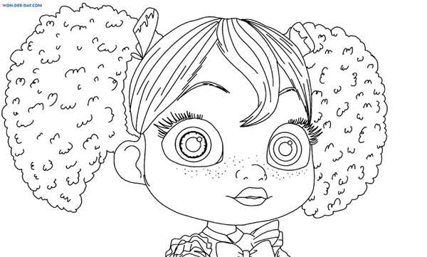 Раскраска Дейзи ПаттлзCreative Fun for Kids