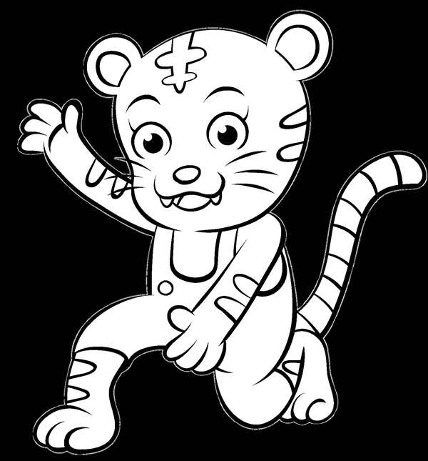Раскраска ДэниелаCreative Fun for Kids