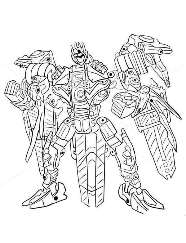 Раскраска Десептикон Ваши Руки Судьба Transformers