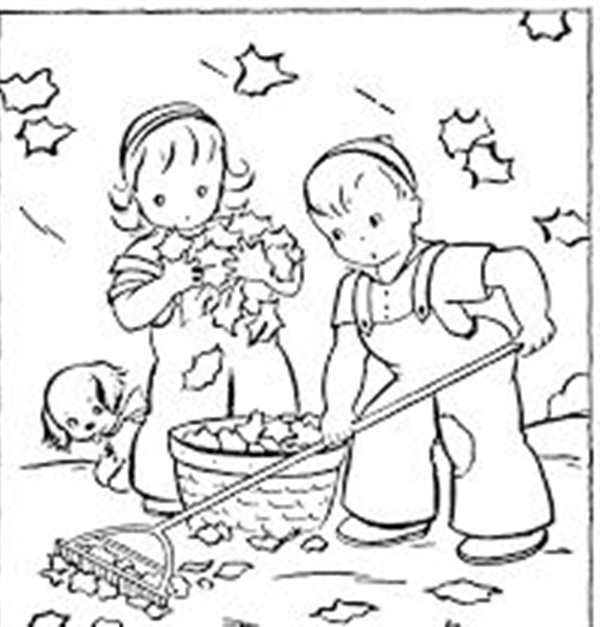 Огород для раскрашивания