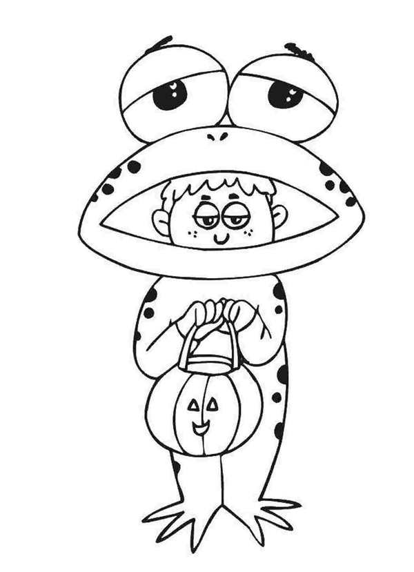 Раскраски Halloween для детей