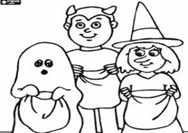 Раскраски Halloween для детей