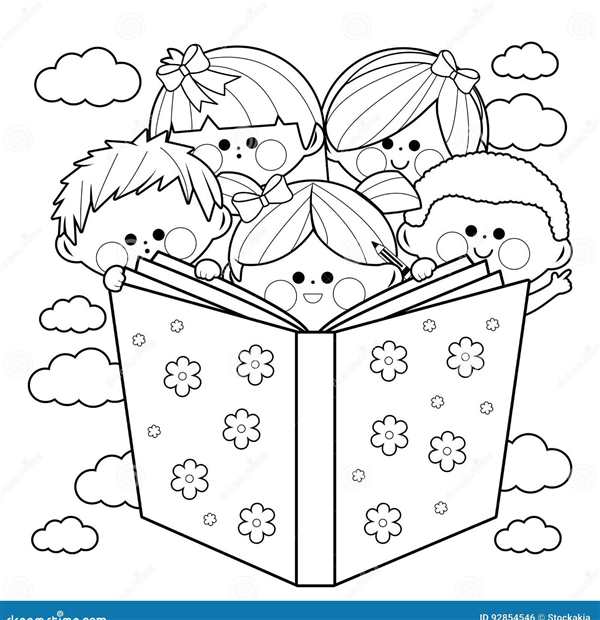 Раскраска девочка читает книгу