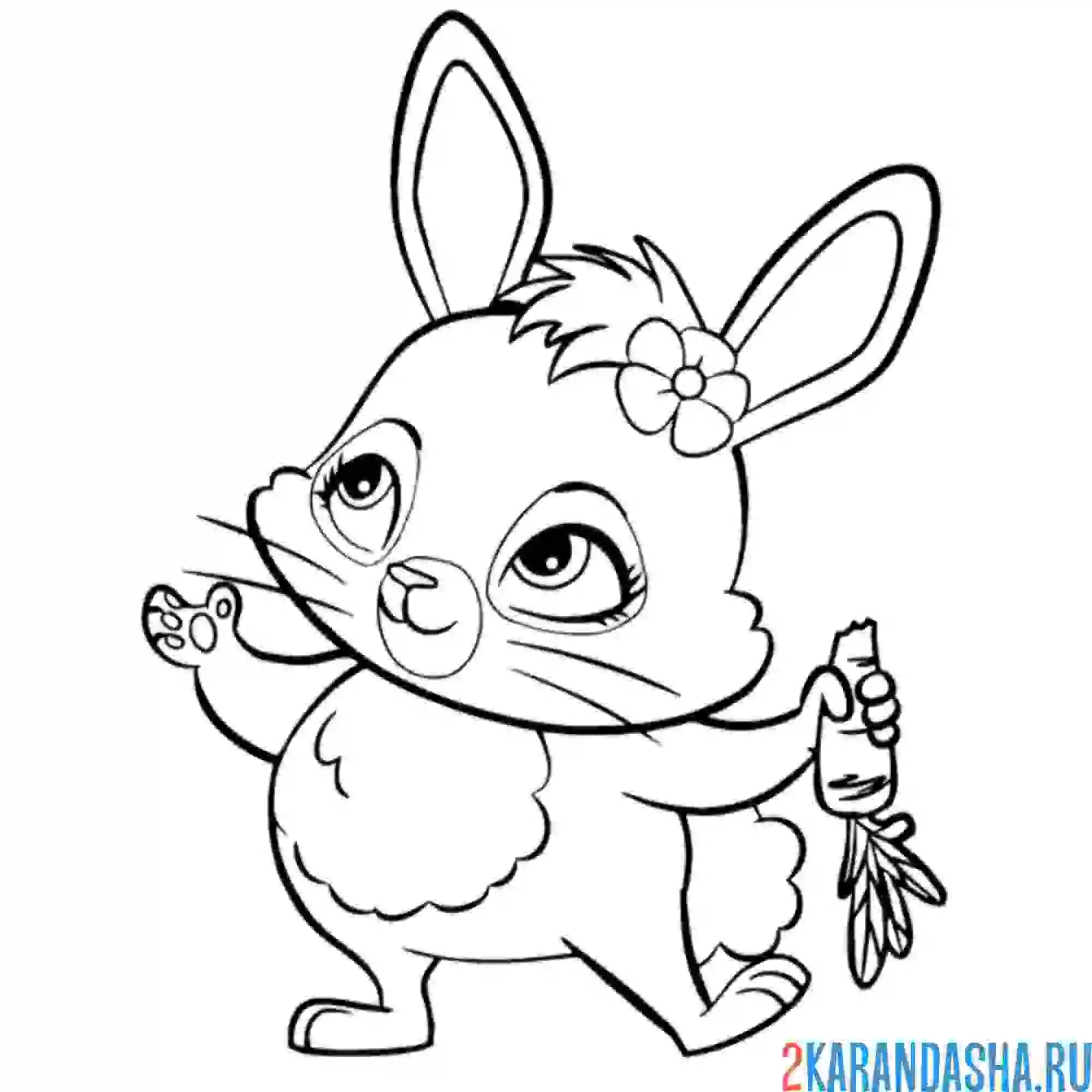 Enchantimals раскраска лемур
