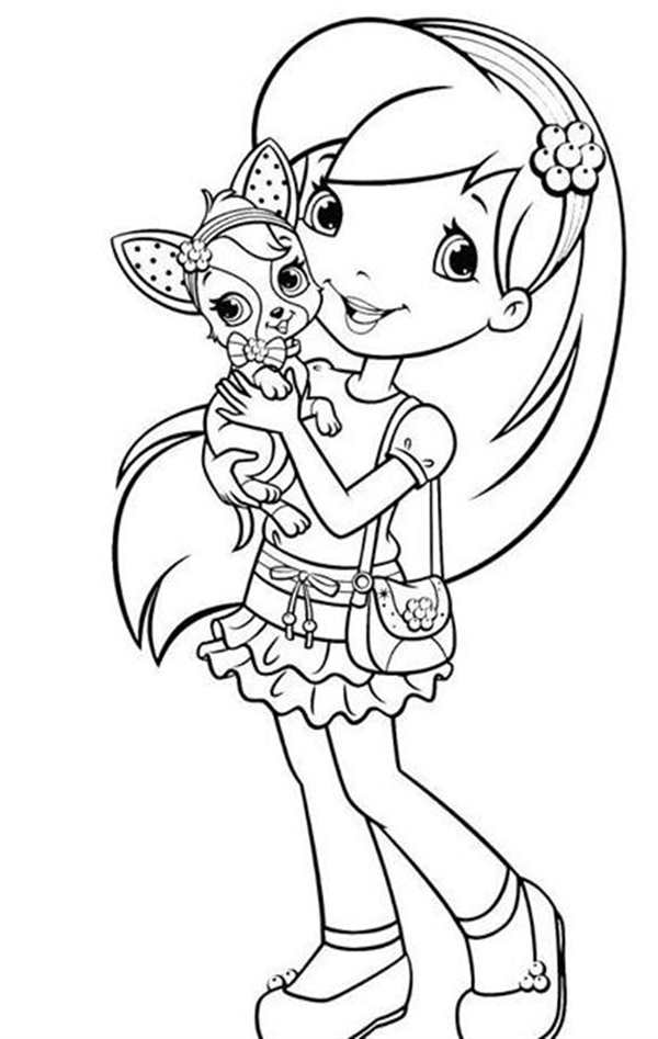 Enchantimals раскраска тигр