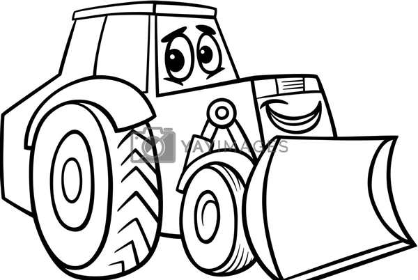 Traktor buldozer экскаватор