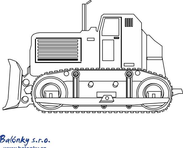Раскраска трактор ЧТЗ Т 100