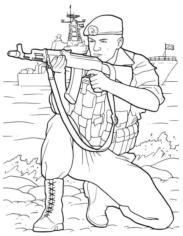 Военные эскизы