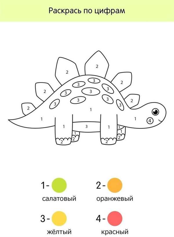 Раскраски по цифрам сложные