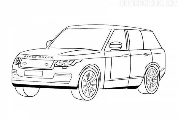 Range Rover 2 ракурс спереди