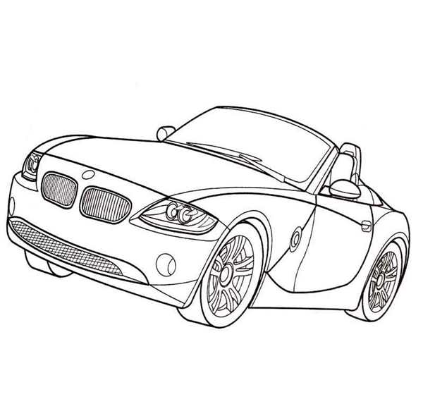 Раскраска BMW