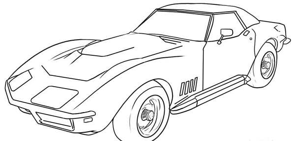 Ford Mustang раскраска