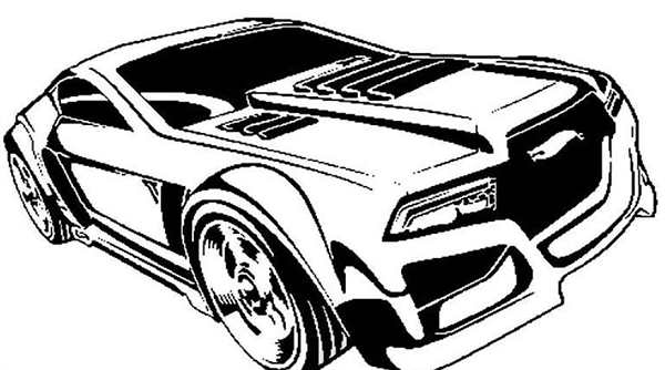 Hot Wheels машинки раскраски