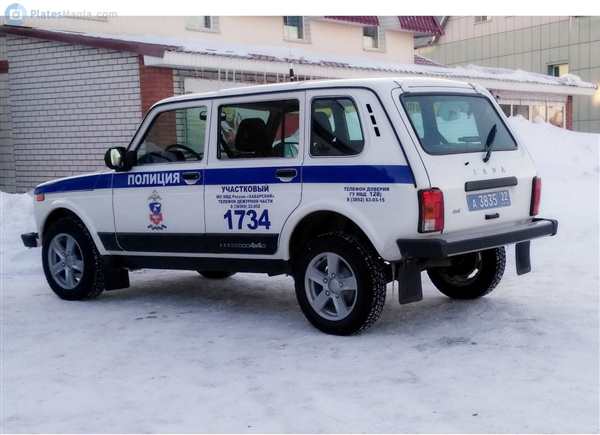 ВАЗ 2131 Нива раскраска