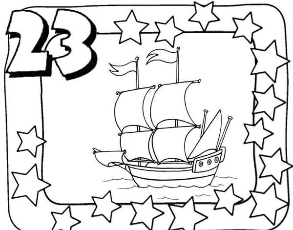 Рисунок на 23 февраля