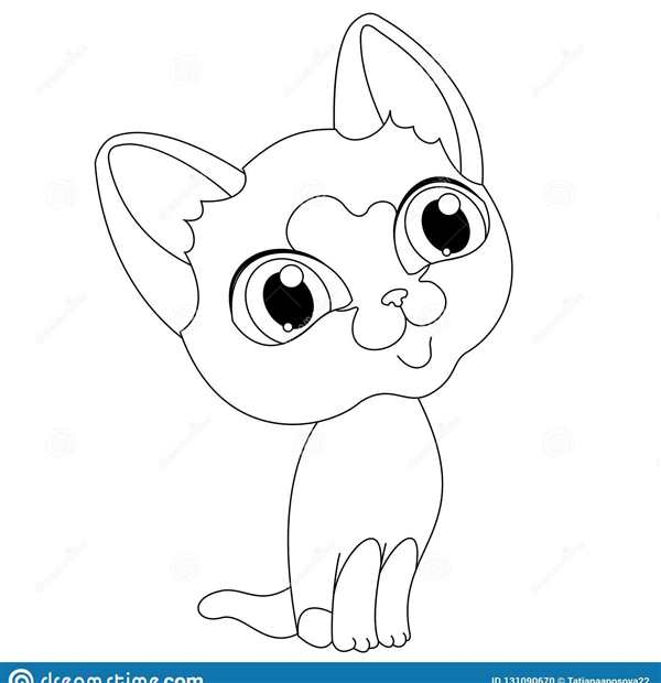 Сиамская кошка раскраска