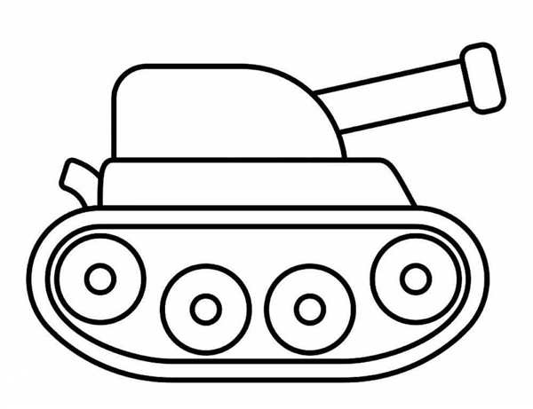 Раскраска танк т34 Военная техника