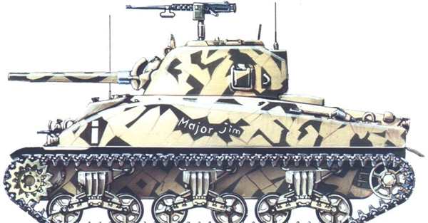 Танк m4 Sherman чертежи