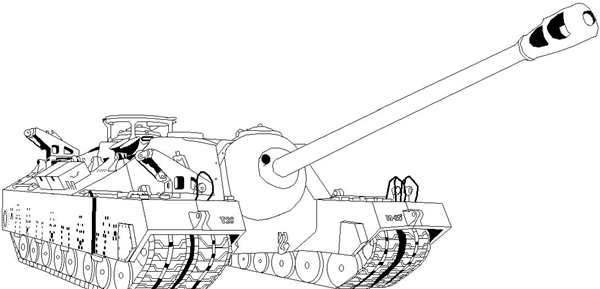 Раскраска танки World of Tanks т44