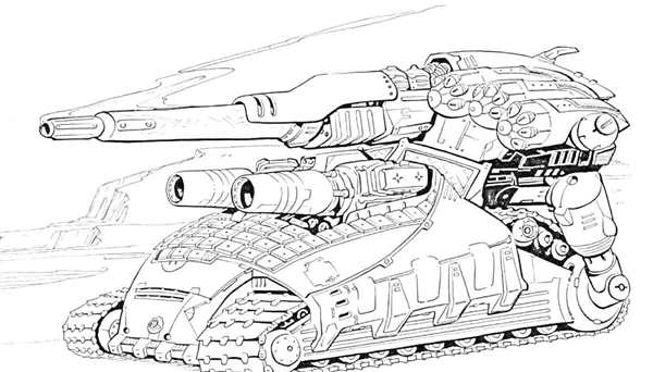 Танк fv4005 раскраска