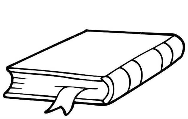 Картинка книжка раскраска для детей