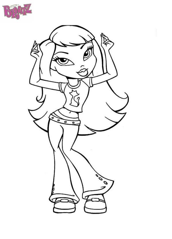 Раскраски Bratz