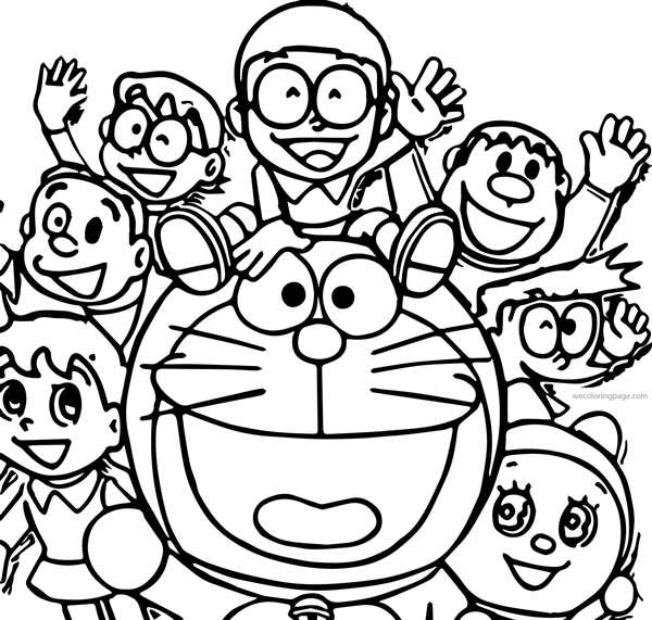 Doraemon Suneo drawing