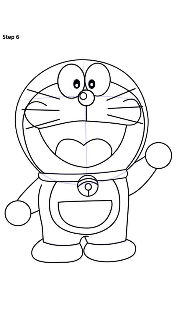 Doraemon раскраска