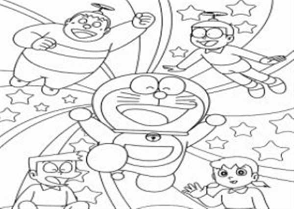 Doraemon Shizuka Color