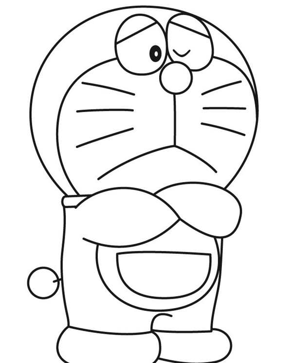 Doraemon раскраска