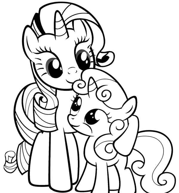 Раскраска my little Pony Эпплджек