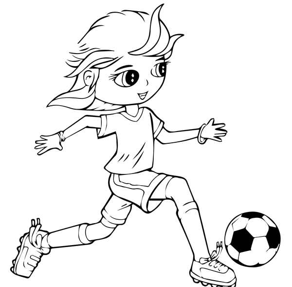 Спортивные игры раскраска