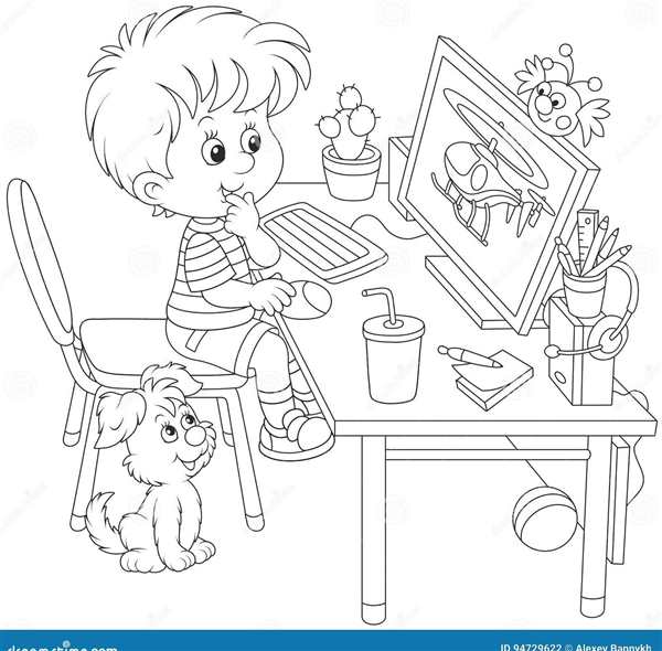 Раскраски. Игры